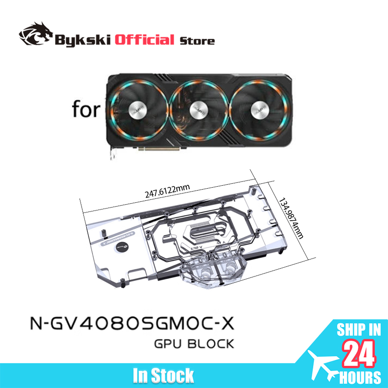 Rtx 4080 Water Cooling Block - Bykski GPU Block for Gigabyte GeForce