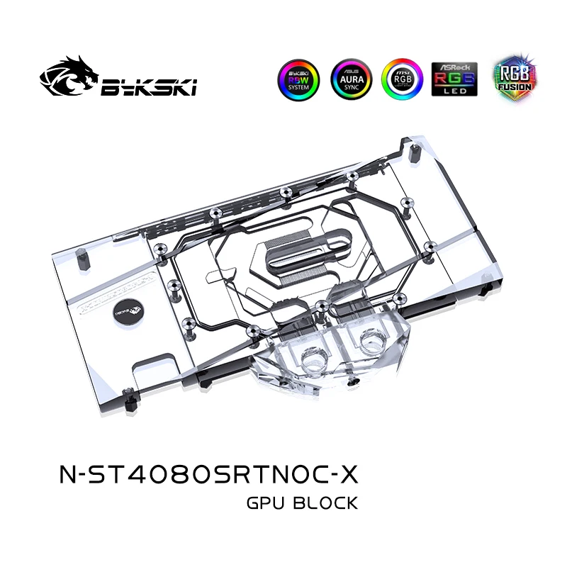 Bykski N-ST4080SRTNOC-X GPU Bl - Rtx 4080 Water Cooling Block ulasan dan harga
