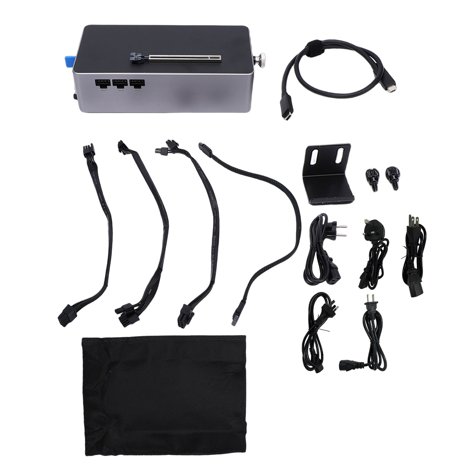 800W PSU PCIe 4.0 X4 External  - Oculink Gpu Dock Station ulasan dan harga